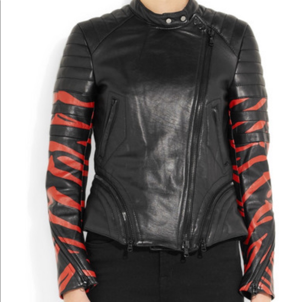 3.1 Phillip Lim
Tiger-print leather biker jacket